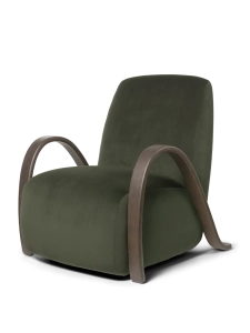 Fotel Buur Rich Velvet Pine Ferm Living