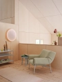 Kinkiet Calm Muuto Ø50 Touch Dim różne kolory 