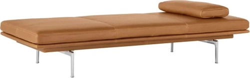 Leżanka Outline Refine Leather Cognac MUUTO 