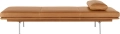 Leżanka Outline Refine Leather Cognac MUUTO 