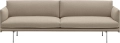 Sofa trzyosobowa Outline MUUTO różne warianty cena od: 