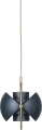 Lampa wisząca MULTI-LITE mosiądz/granatowa Ø 25,5 cm Gubi 