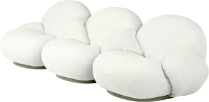 Sofa ogrodowa PACHA trzyczęściowa z podłokietnikami i podłokietnikiem wewnętrznym GUBI