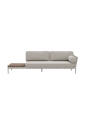 Kanapa ogrodowa  Open-Air Sofa MEADOW LIGHT GREY - Vipp720 H:80 cm Vipp