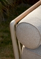 Kanapa ogrodowa  Open-Air Sofa MEADOW LIGHT GREY - Vipp720 H:80 cm Vipp