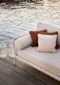 Kanapa ogrodowa  Open-Air Sofa MEADOW LIGHT GREY - Vipp720 H:80 cm Vipp