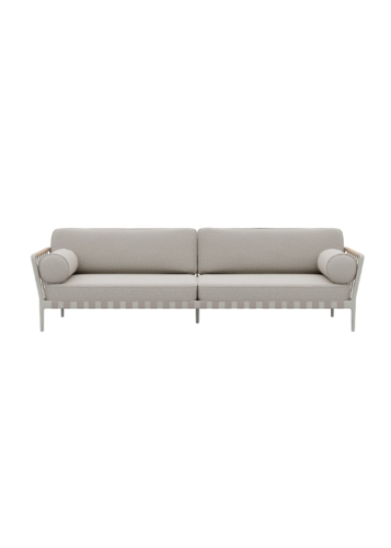 Kanapa ogrodowa  Open-Air Sofa MEADOW LIGHT GREY - Vipp720 H:80 cm Vipp