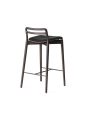 Stołek barowy  Cabin Counter Stool - Vipp484 SHADE BLACK / DARK OILED OAK Vipp