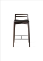 Stołek barowy  Cabin Counter Stool - Vipp484 SHADE BLACK / DARK OILED OAK Vipp