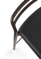 Stołek barowy  Cabin Counter Stool - Vipp484 SHADE BLACK / DARK OILED OAK Vipp