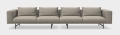 Sofa 3 osobowa  Loft Sofa / 4 Pers H:65 cm Vipp różne warianty
