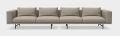 Sofa 3 osobowa  Loft Sofa / 4 Pers H:65 cm Vipp różne warianty