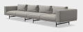 Sofa 3 osobowa  Loft Sofa / 4 Pers H:65 cm Vipp różne warianty