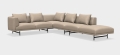 Sofa 3 osobowa  Chimney Sofa / Sofa With Open End H:70 cm Vipp różne warianty 