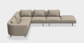 Sofa 3 osobowa  Chimney Sofa / Sofa With Open End H:70 cm Vipp różne warianty 