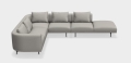 Sofa 3 osobowa  Chimney Sofa / Sofa With Open End H:70 cm Vipp różne warianty 