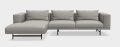 Sofa 3 osobowa Loft Sofa / Sofa With Chaise Longue H:65 cm Vipp różne warianty
