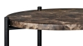 Konsola TS Consol Round Glass / Marble średnica  40cm Gubi