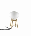 Lampa stołowa U4 Hitti opalowy klosz, FDB Møbler różne warianty