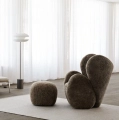 Fotel Obrotowy Big Big Chair Sheepskin różne kolory Norr 11