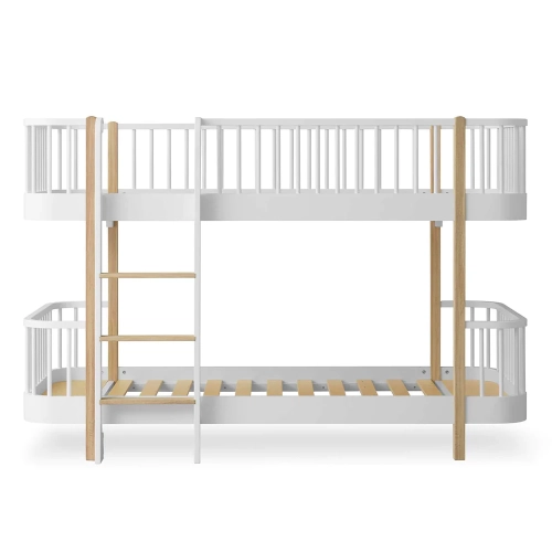 LOW BUNK BED white oak  Oliver Furniture Wood Collection 