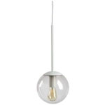 Lampa Wisząca Orb 15 Cm Szara Bolia