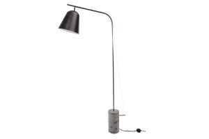 LINE one Lampa podłogowa Black NORR 11  