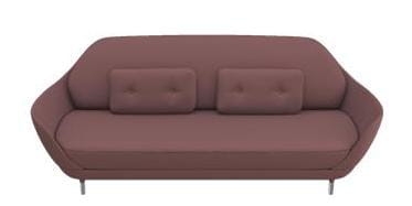 Sofa FAVN JH3 FRITZ HANSEN tapicerka STEELCUT TRIO