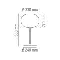 Lampa stołowa Glo-Ball T1 Flos