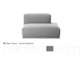 Sofa modułowa CONNECT MUUTO różne moduły