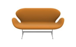 Sofa SWAN 3321 FRITZ HANSEN tapicerka HALLINGDAL