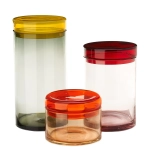 Zestaw słoików CAPS AND JARS BIG kolorowy Pols Potten 