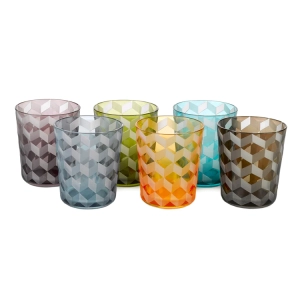 Zestaw szklanek BLOCKS kolorowy Pols Potten 