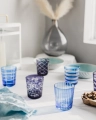 Zestaw szklanek COBALT MIX niebieski Pols Potten 