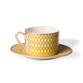 Zestaw filiżanek CHESS porcelanowy Pols Potten 