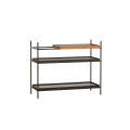 Regał Tray Walnut low Woud różne warianty