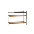 Regał Tray Walnut low Woud różne warianty