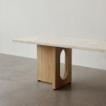 Stolik kawowy Androgyne Wood Stone/Marble AUDO COPENHAGEN różne warianty