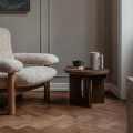 AUDO COPENHAGEN stół Ø120  Ø150 i Ø50 stolik ANDROGYNE WOOD różne warianty