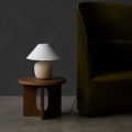AUDO COPENHAGEN stół Ø120  Ø150 i Ø50 stolik ANDROGYNE WOOD różne warianty