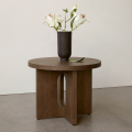 AUDO COPENHAGEN stół Ø120  Ø150 i Ø50 stolik ANDROGYNE WOOD różne warianty