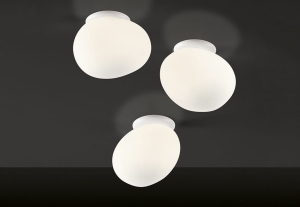 Lampa sufitowa GREGG bianco Foscarini różne rozmiary