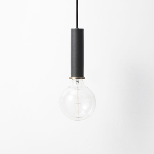 Zawieszenie długie Socket Black Ferm Living 