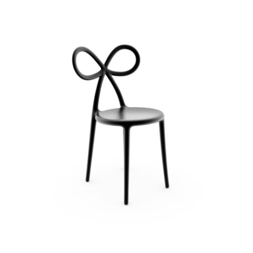 Krzesło Ribbon czarny mat QeeBoo 