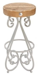 Wysoki stołek metalowy Projekt Stołek - ostatnia sztuka