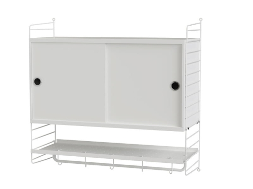Konfiguracja BEDROOM F biała/ String Furniture różne warianty