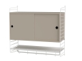 Konfiguracja BEDROOM F beżowa/ String Furniture różne warianty 