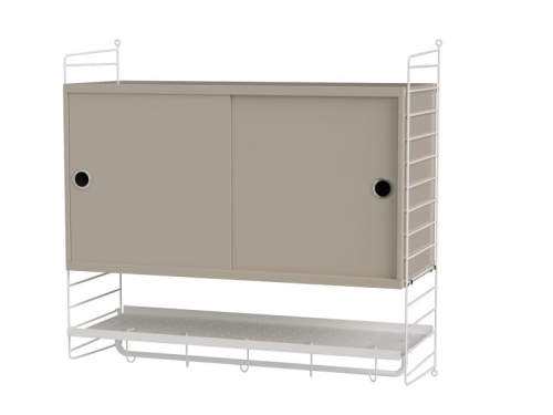 Konfiguracja BEDROOM F beżowa/ String Furniture różne warianty 