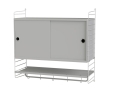 Konfiguracja BEDROOM F szara/ String Furniture różne warianty