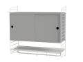 Konfiguracja BEDROOM F szara/ String Furniture różne warianty